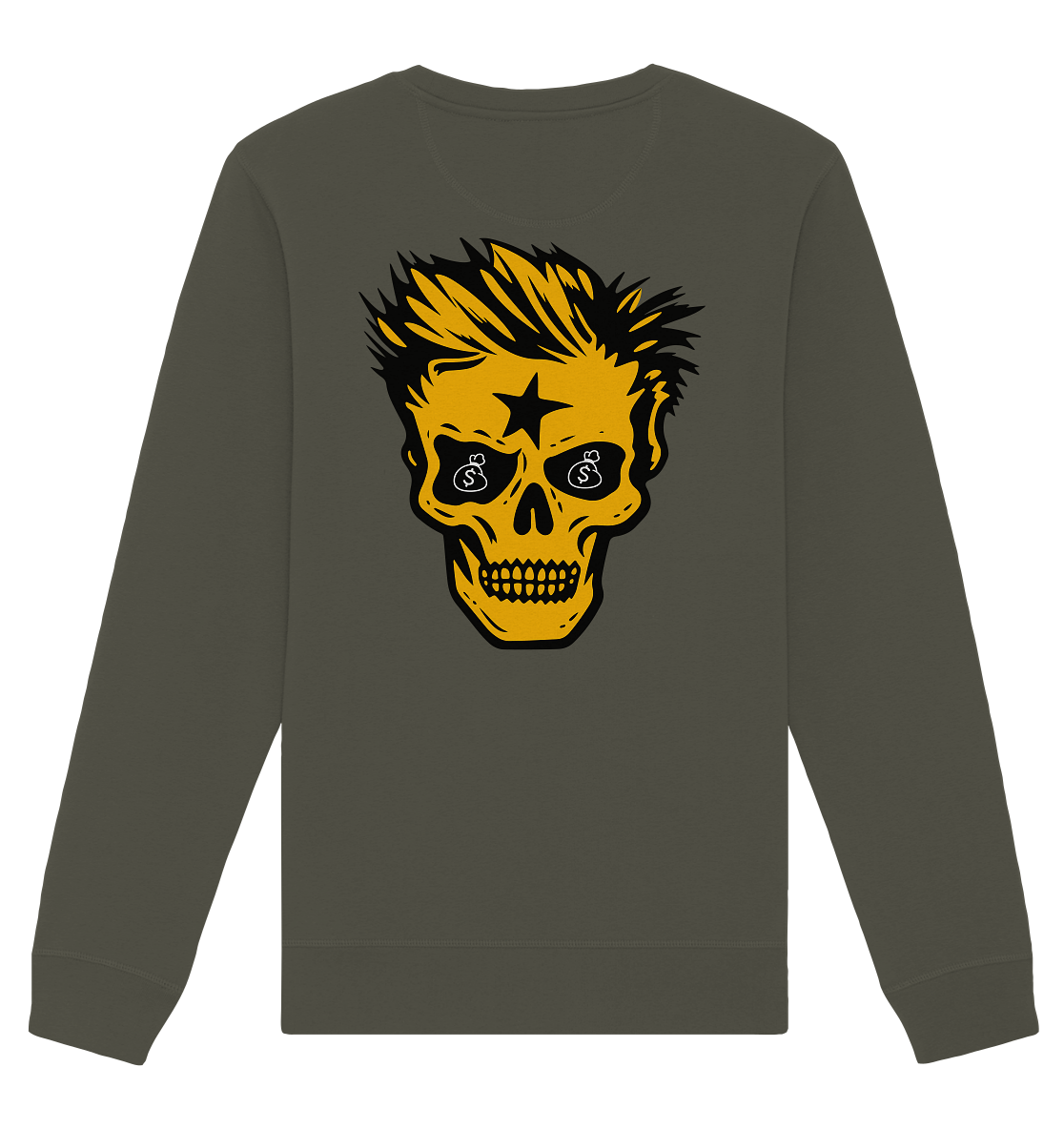Golden Skull Dreams - Organic Unisex Sweatshirt