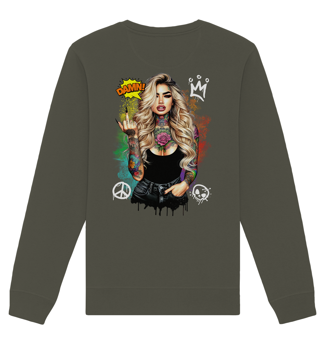 Ink Queen - Organic Unisex Sweatshirt