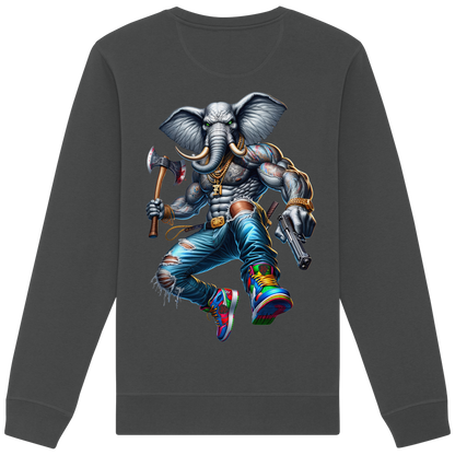 Elephant Warrior - Organic Sweatshirt