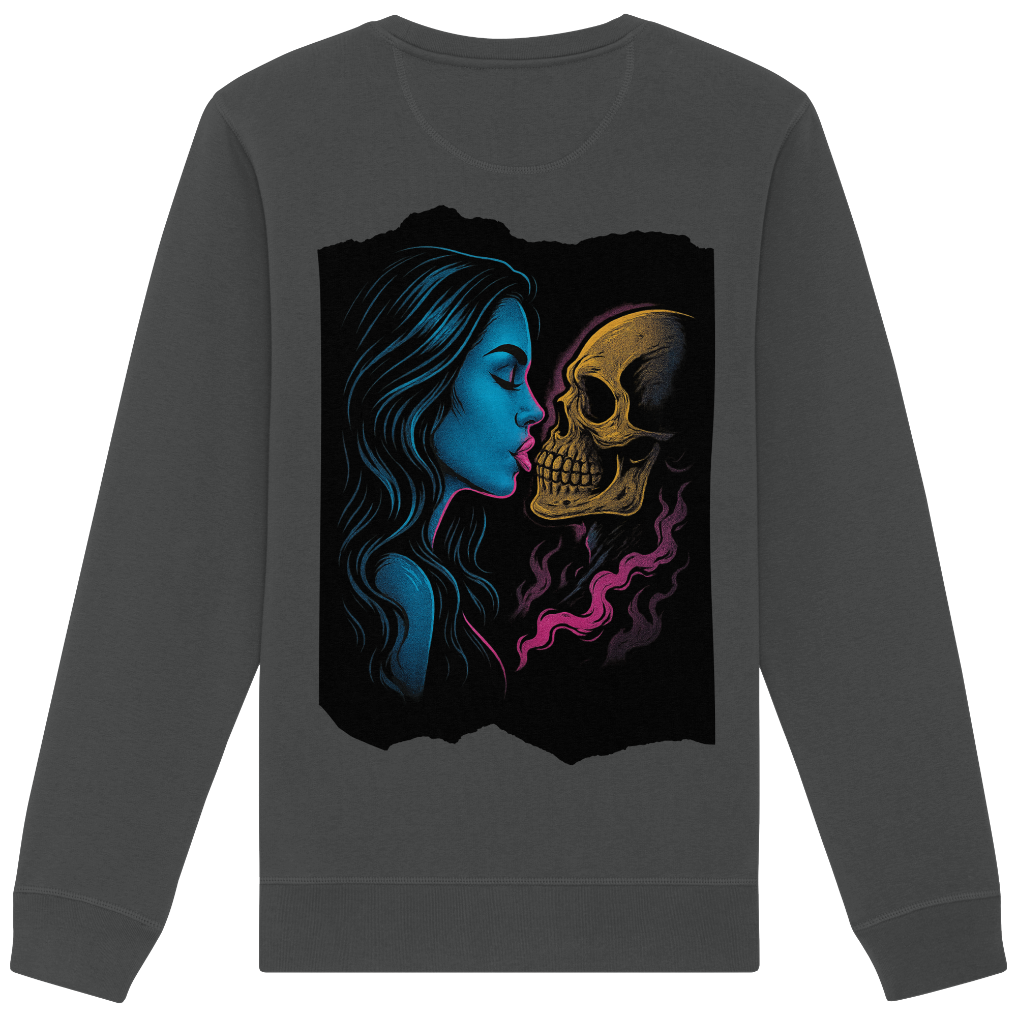 Kissing Skull - Organic Sweatshirt