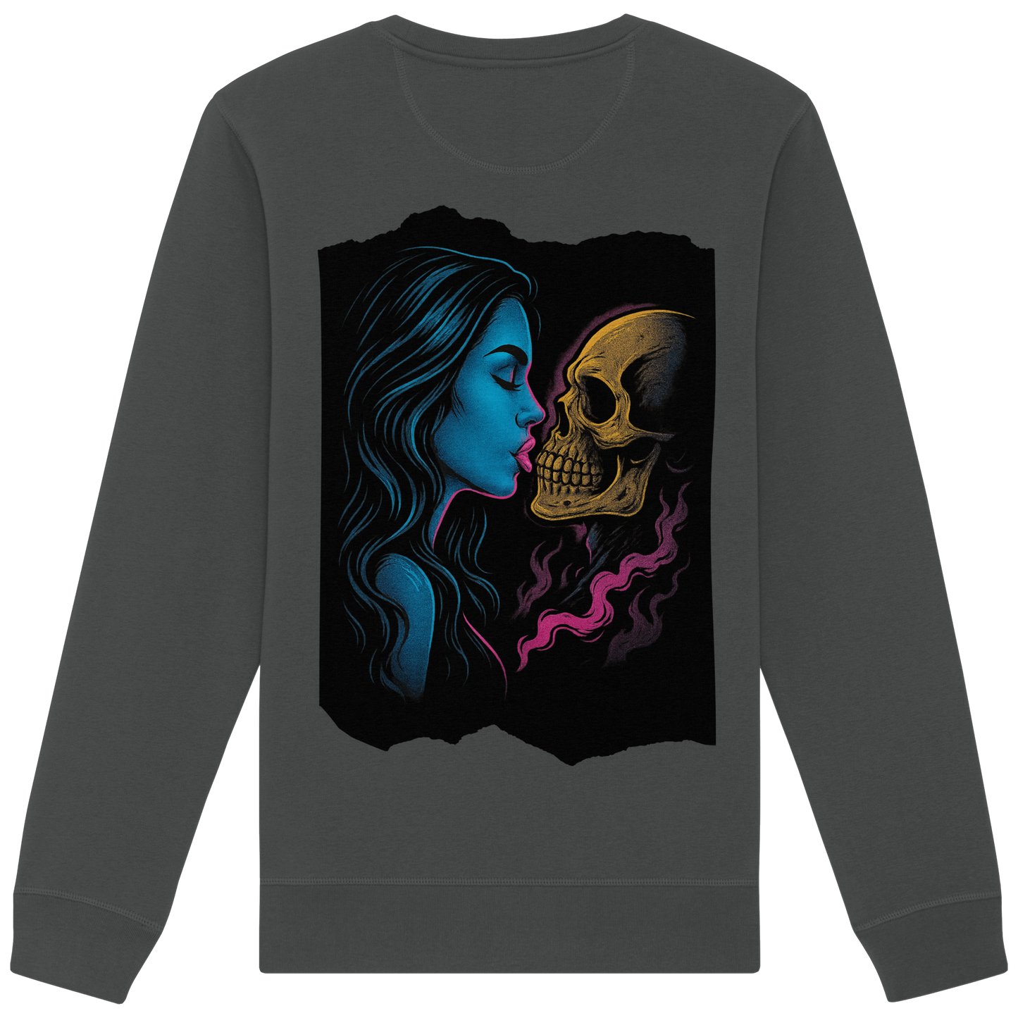 Kissing Skull - Organic Sweatshirt