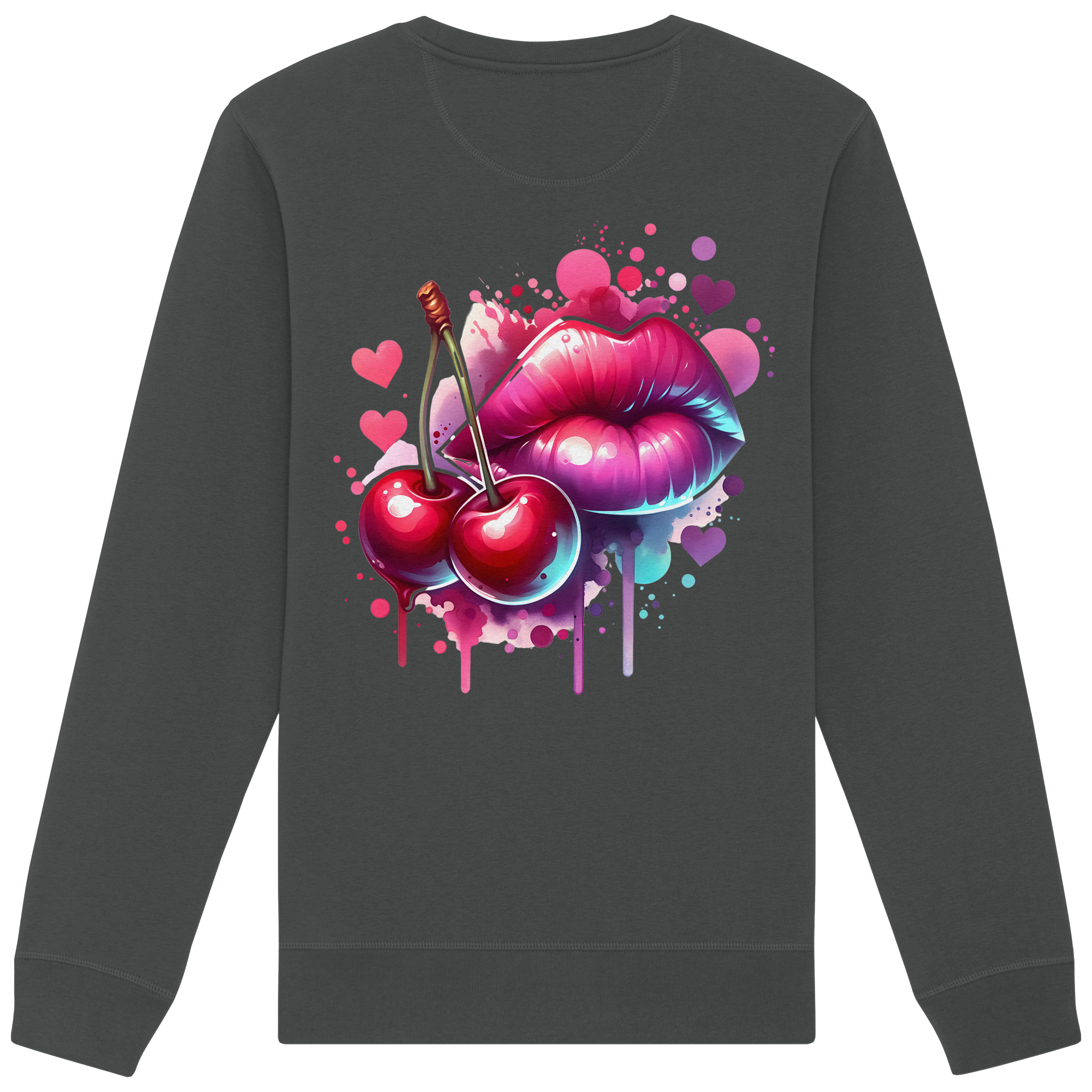 Cherry Kisses - Organic Sweatshirt