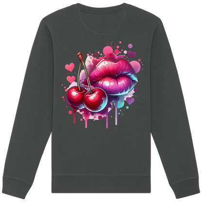 Cherry Kisses - Organic Sweatshirt