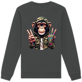 Jungle Ink Monkey - Organic Sweatshirt
