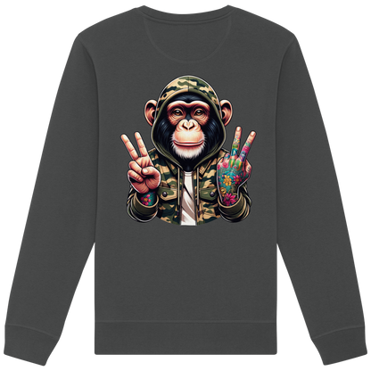 Jungle Ink Monkey - Organic Sweatshirt