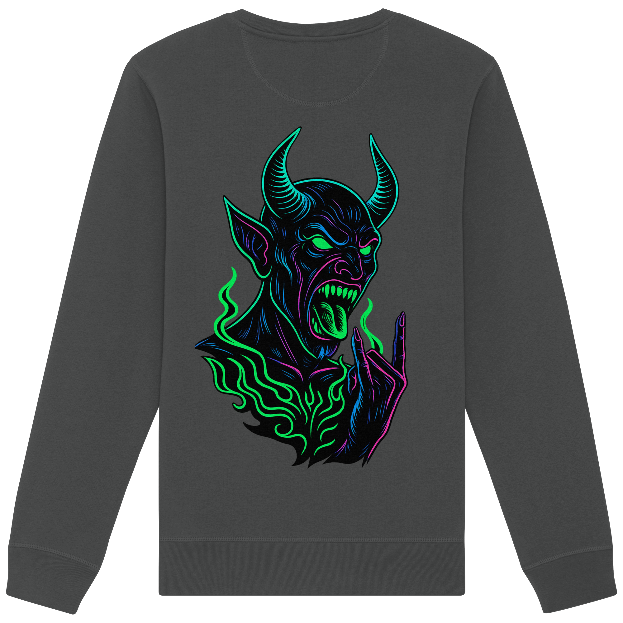 Neon Hellfire - Organic Sweatshirt