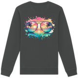 Tropical Sunset Glasses - Organic Sweatshirt