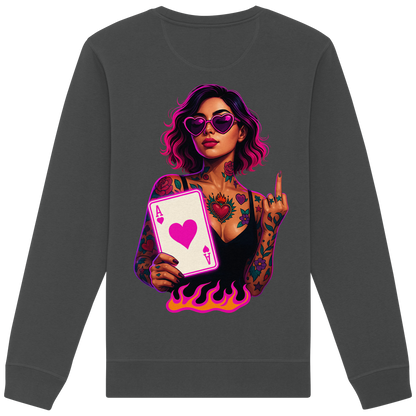 Queen of Hearts - Organic Sweatshirt