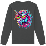 Funky Unicorn - Sweat-shirt bio