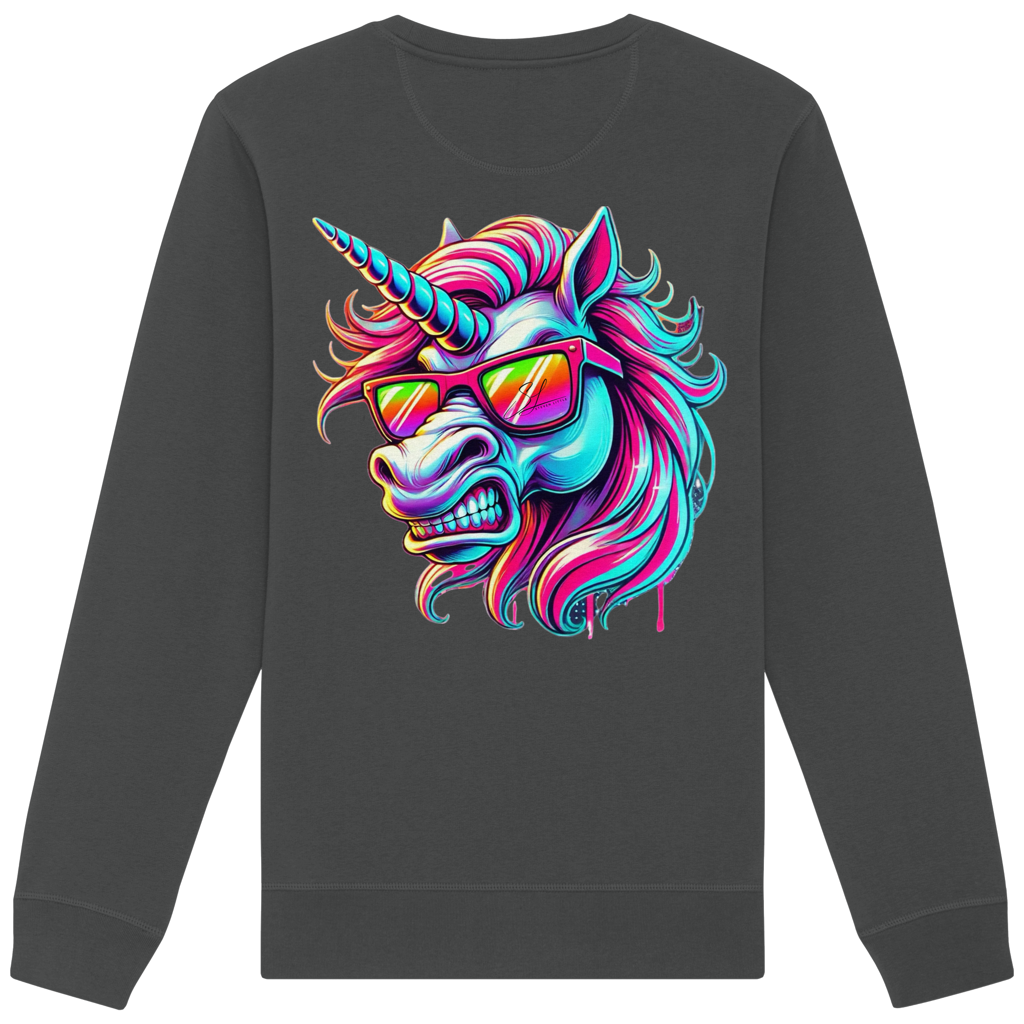 Funky Unicorn - Sweat-shirt bio