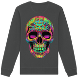 Psychedelic Skull - Organic Sweatshirt