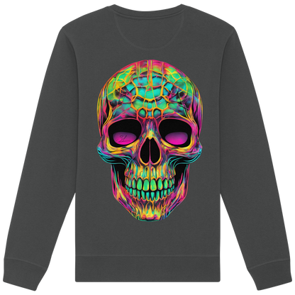 Psychedelic Skull - Organic Sweatshirt