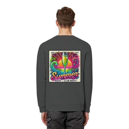 Ambiance fête d'été - Sweat-shirt bio