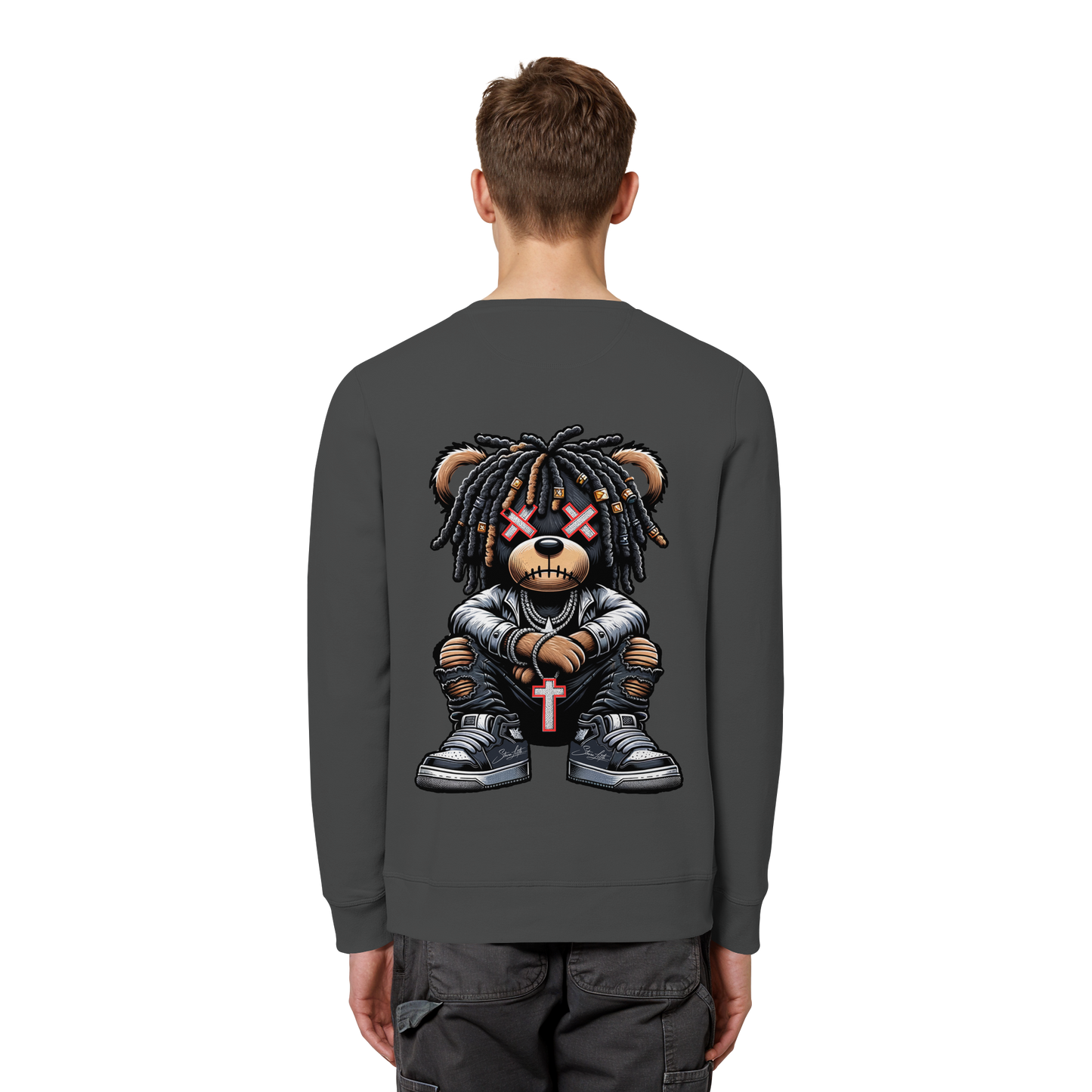 Bad Ass Teddy - Organic Sweatshirt