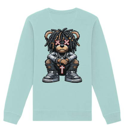 Badass Teddy - Organic Unisex Sweatshirt