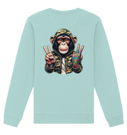 Jungle Ink Monkey - Organic Unisex Sweatshirt