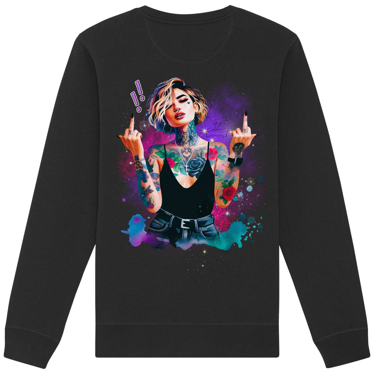 Rebel Rose - Organic Sweatshirt