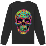 Psychedelic Skull - Organic Sweatshirt