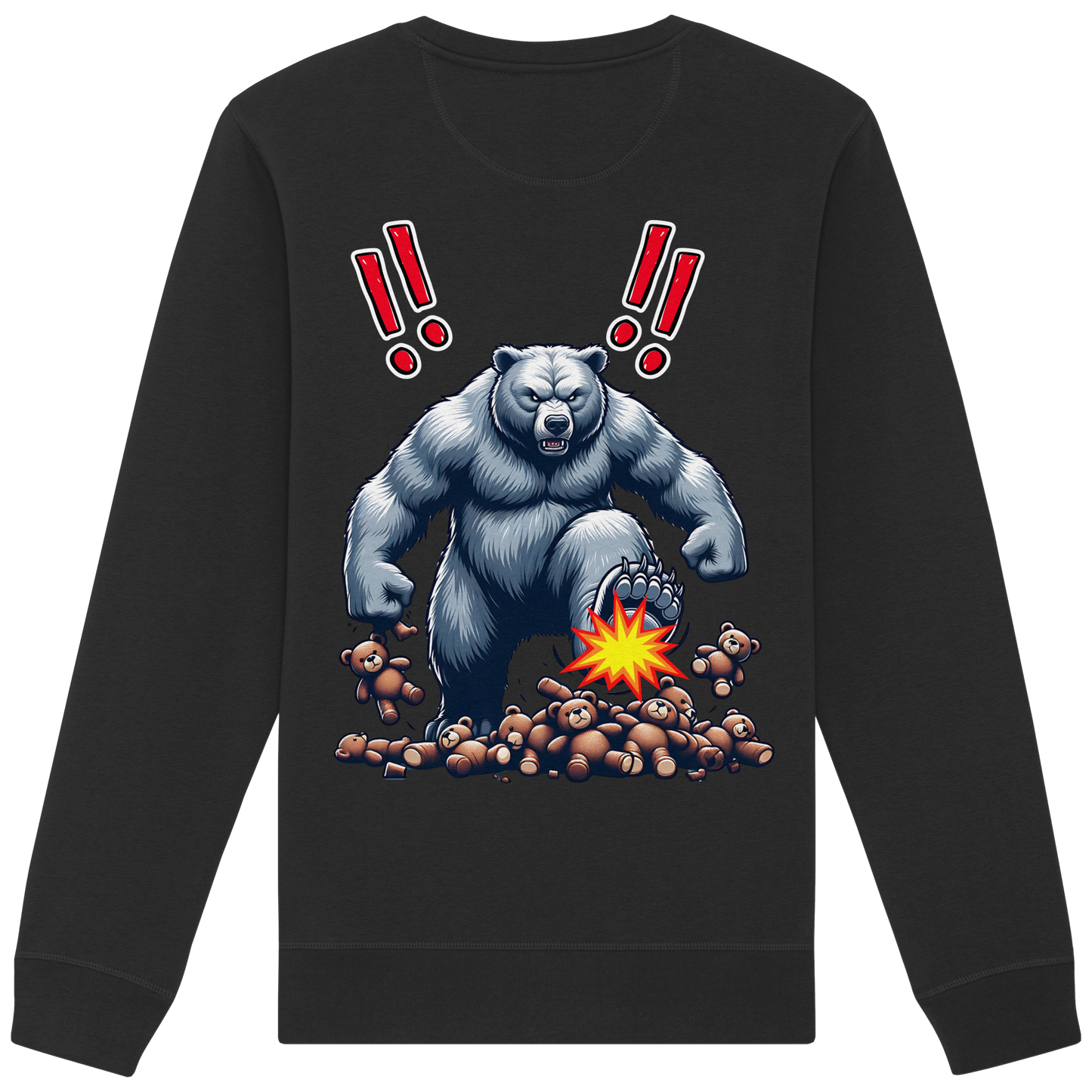 Teddy Terror - Organic Sweatshirt