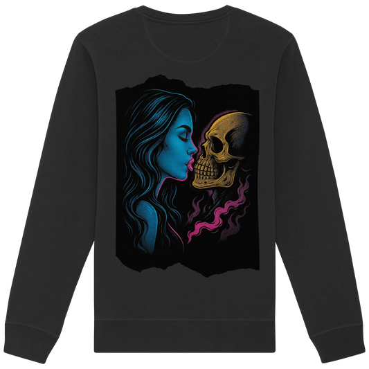 Kissing Skull - Organic Sweatshirt