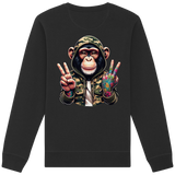 Jungle Ink Monkey - Organic Sweatshirt