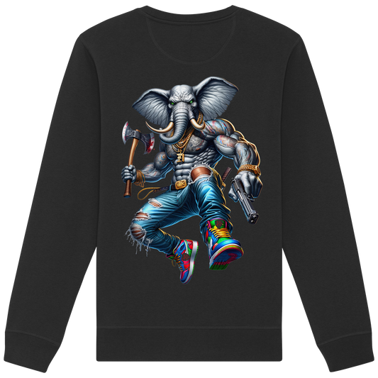 Elephant Warrior - Organic Sweatshirt
