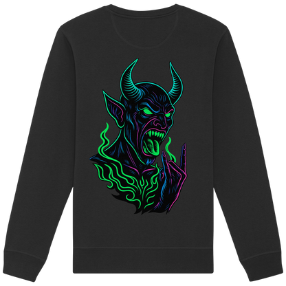 Neon Hellfire - Organic Sweatshirt