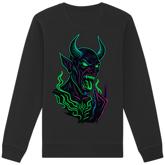 Neon Hellfire - Organic Sweatshirt