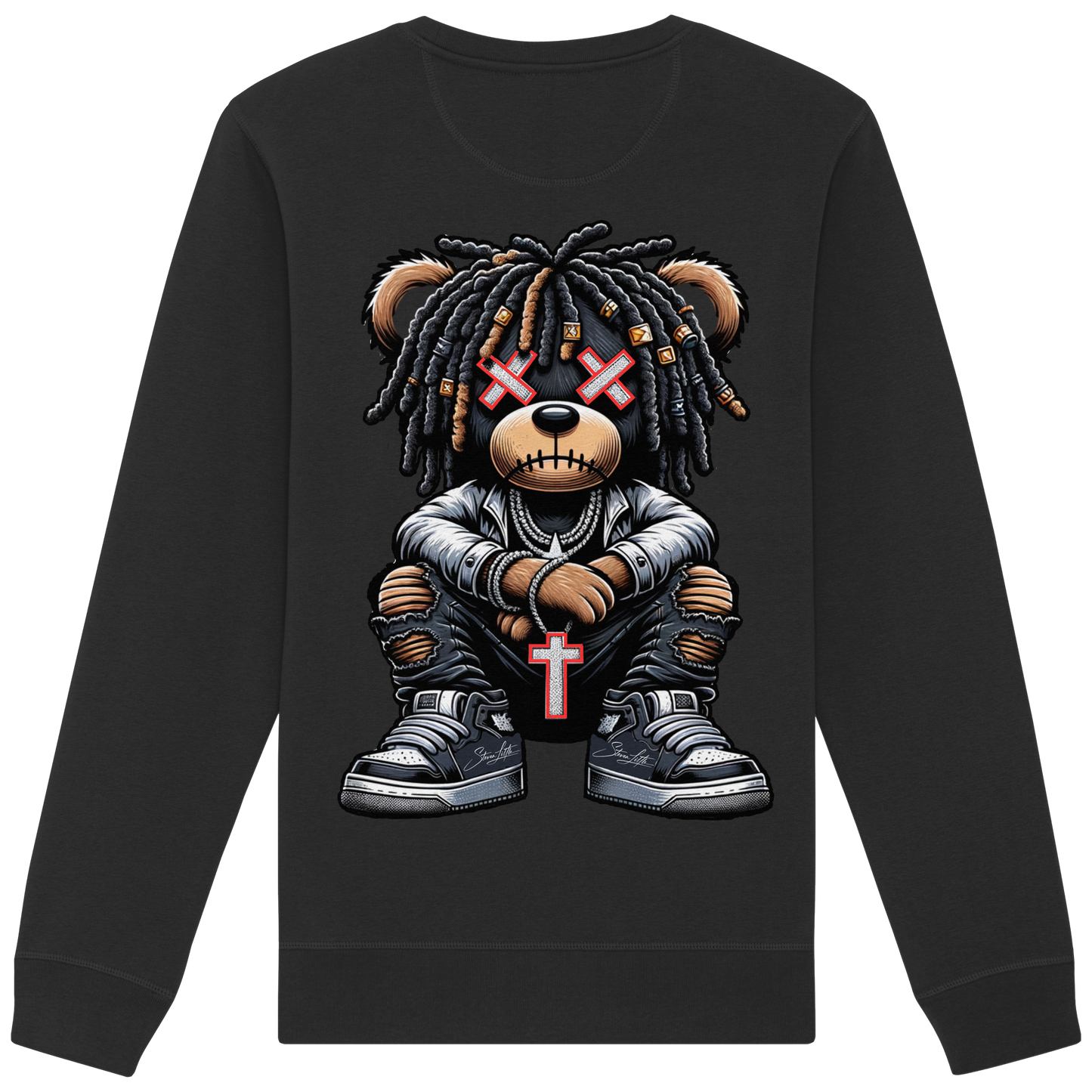 Bad Ass Teddy - Organic Sweatshirt