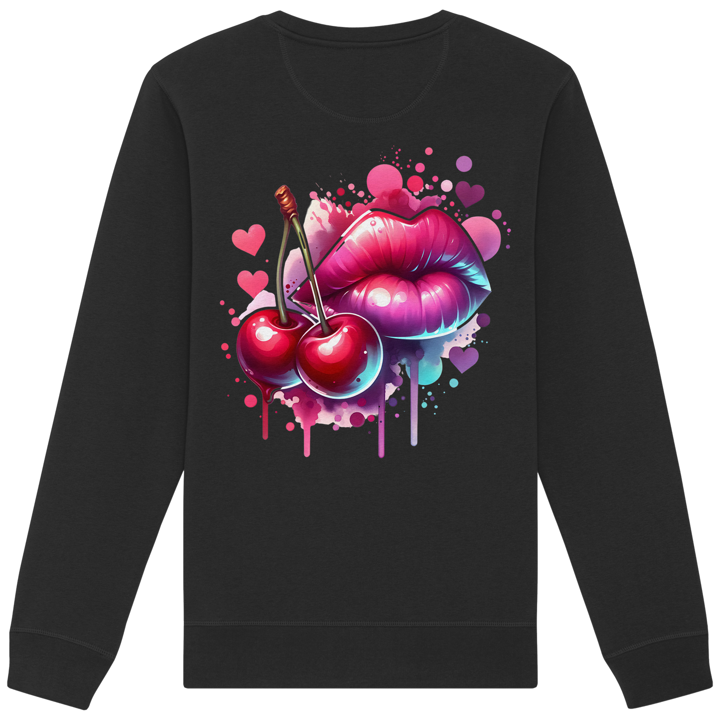 Cherry Kisses - Organic Sweatshirt
