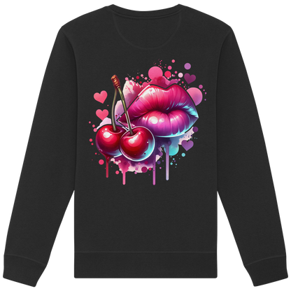 Cherry Kisses - Organic Sweatshirt