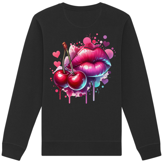 Cherry Kisses - Organic Sweatshirt