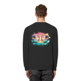 Tropical Sunset Glasses - Organic Sweatshirt