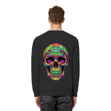 Psychedelic Skull - Organic Sweatshirt