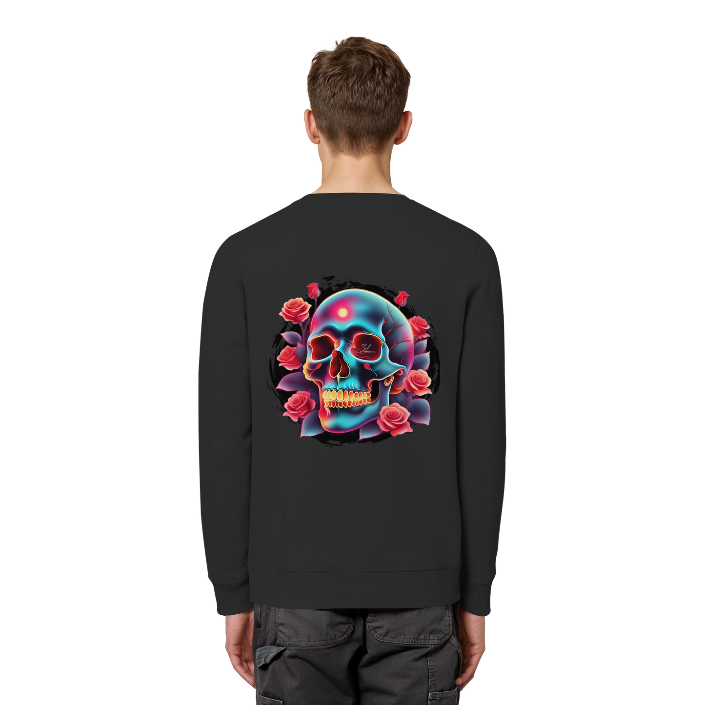 Glow Skull - Organic Sweatshirt
