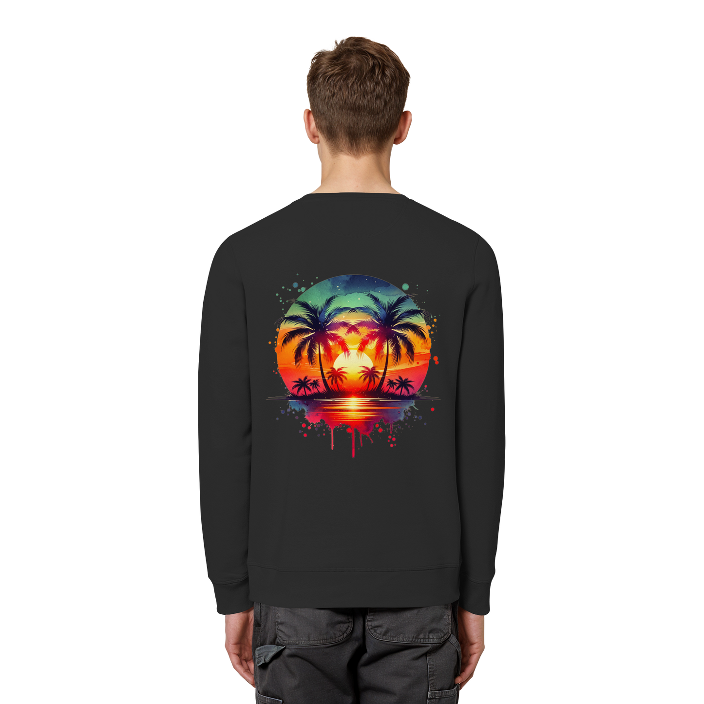 Tropical Sunset - Organic Sweatshirt
