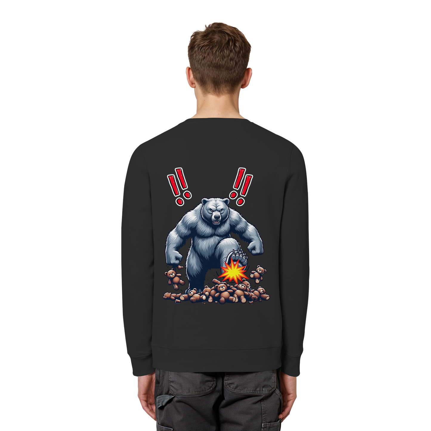 Teddy Terror - Organic Sweatshirt