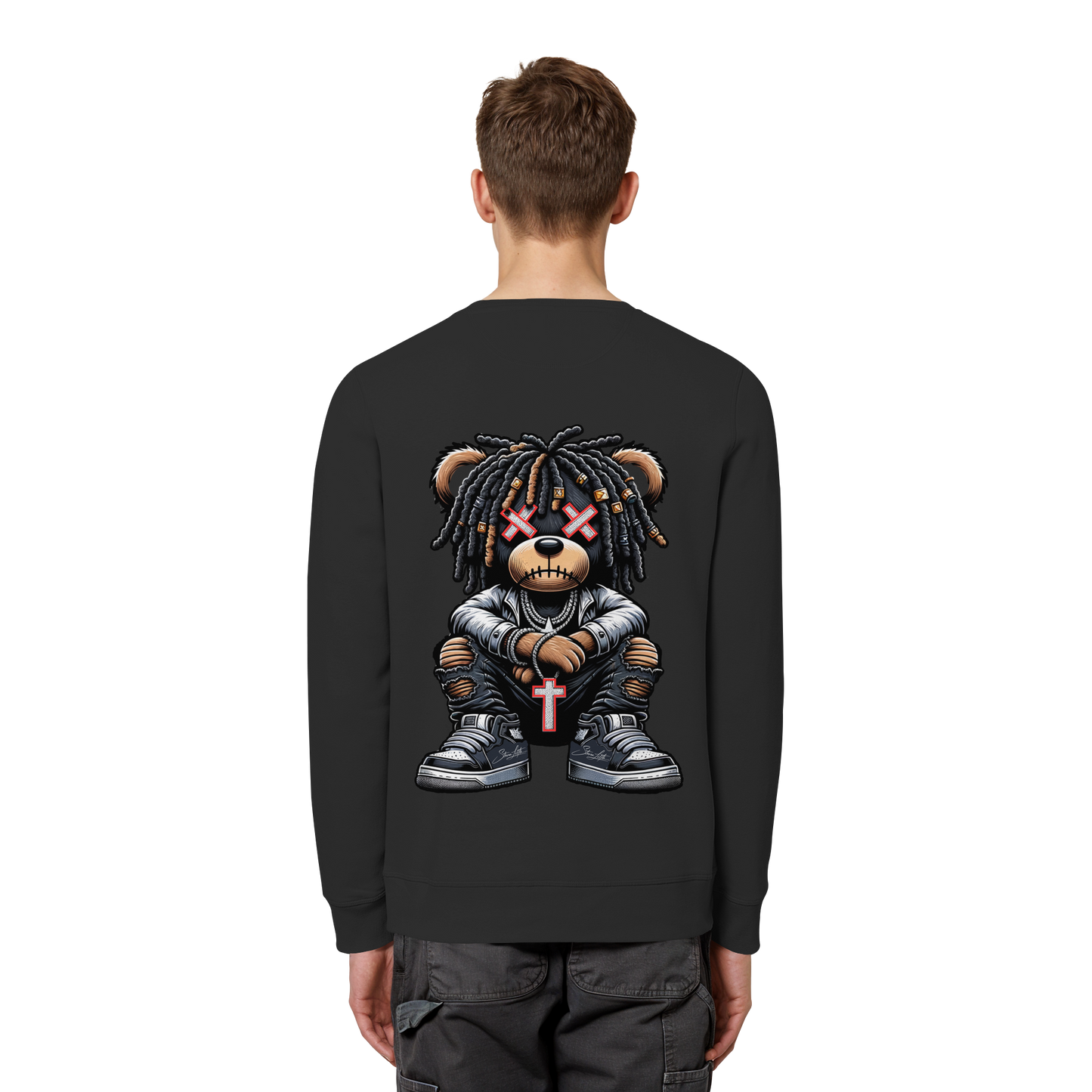 Bad Ass Teddy - Organic Sweatshirt