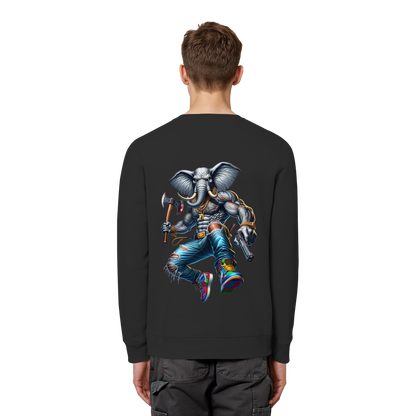 Elephant Warrior - Organic Sweatshirt