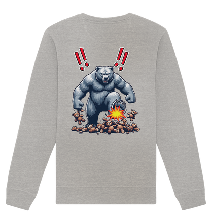 Teddy Terror - Organic Unisex Sweatshirt