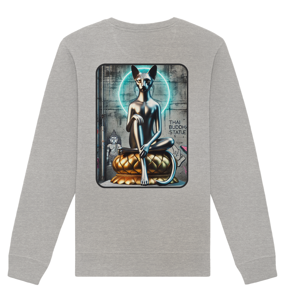Mystic Cat - Sweat-shirt unisexe bio