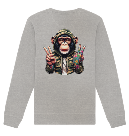 Jungle Ink Monkey - Organic Unisex Sweatshirt