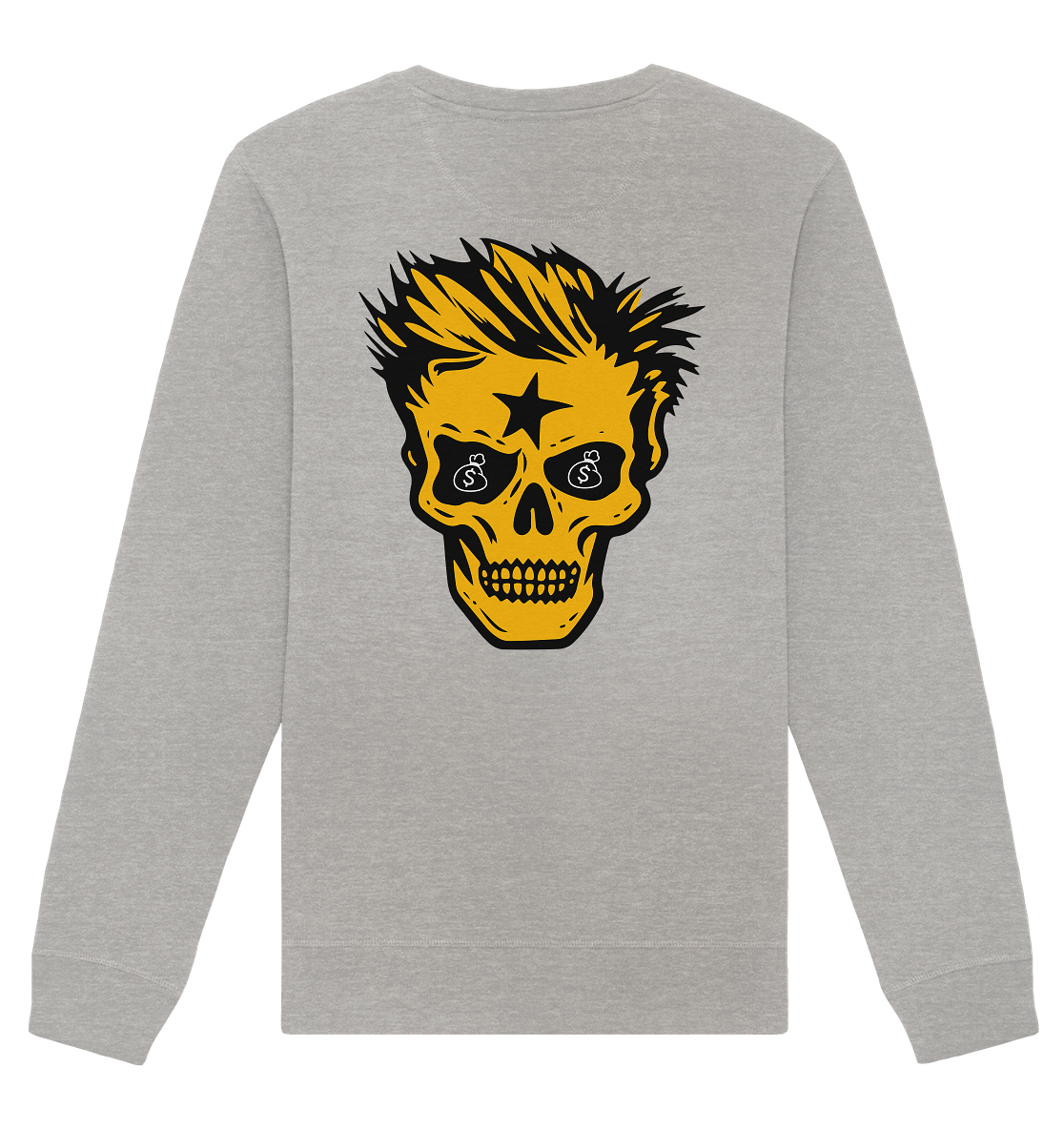 Golden Skull Dreams - Organic Unisex Sweatshirt