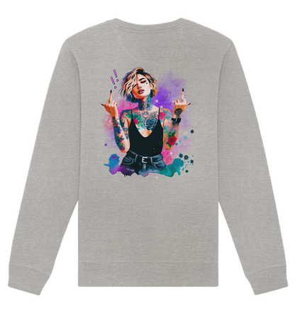 Rebel Rose - Sweat-shirt unisexe bio