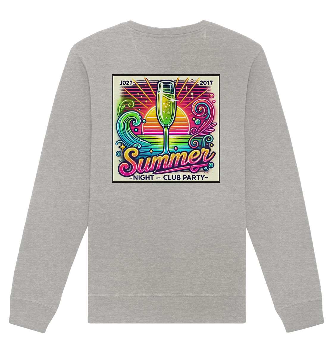 Summer Party Vibes - Organic Unisex Sweatshirt