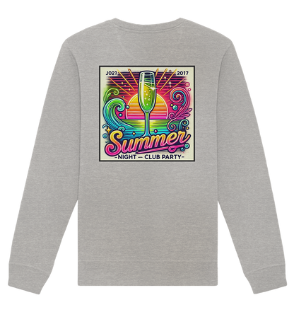 Summer Party Vibes - Organic Unisex Sweatshirt