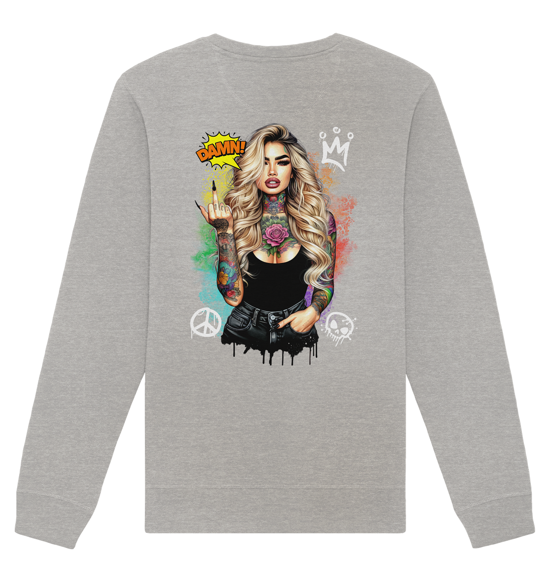 Ink Queen - Organic Unisex Sweatshirt
