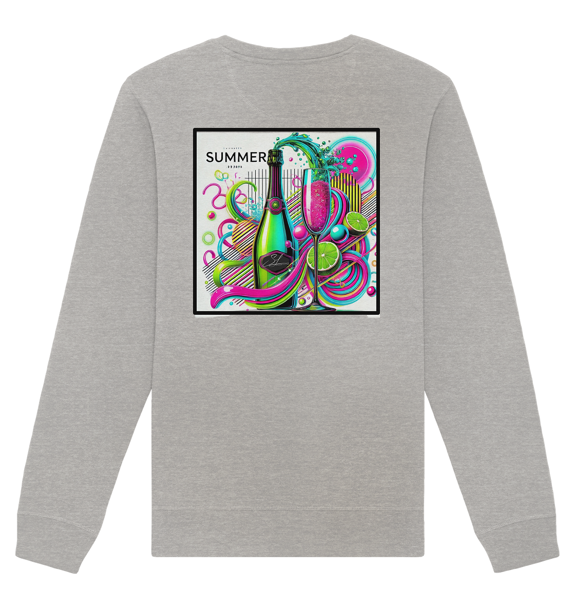 Neon Fresh - Organic Unisex Sweatshirt
