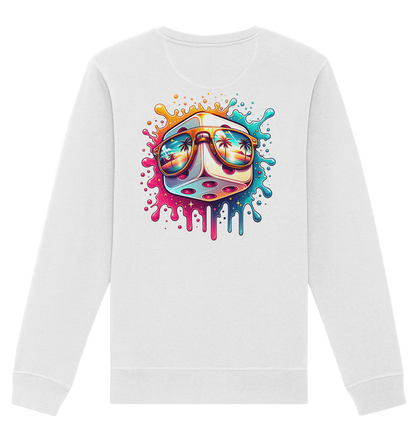 Sunset Vibes Dice - Organic Unisex Sweatshirt