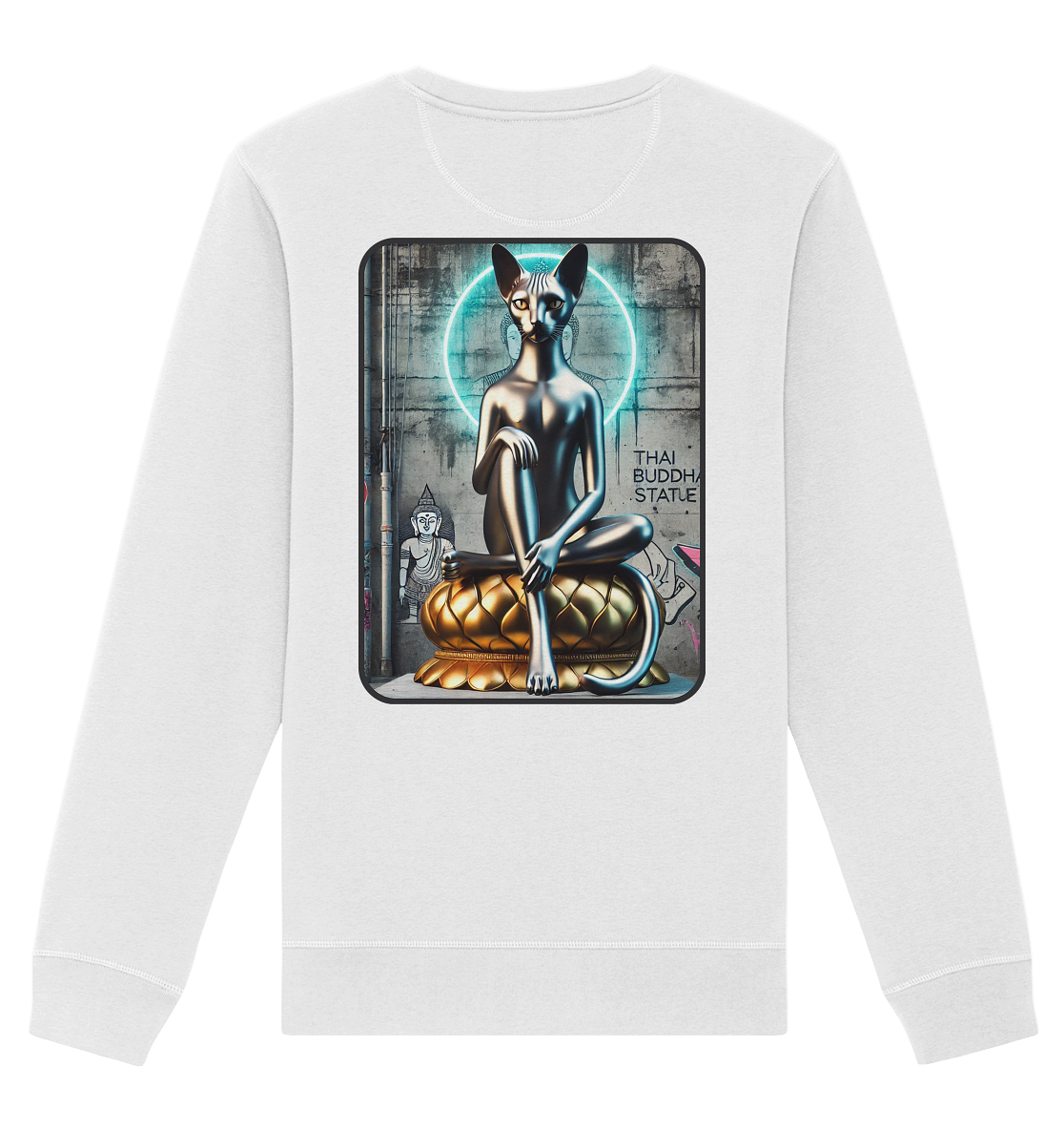 Mystic Cat - Sweat-shirt unisexe bio